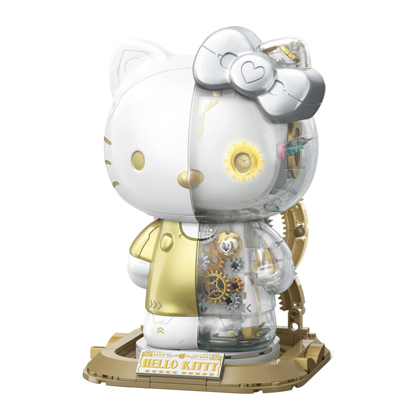 TC2045  HELLO KITTY珍珠白金大體